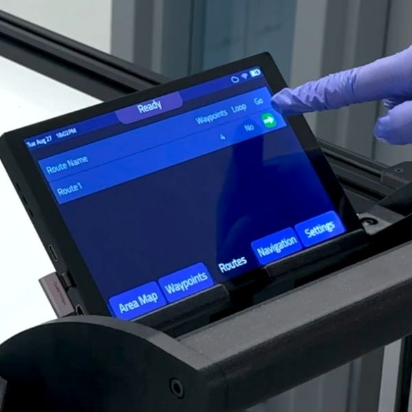 Route Touch Screen Selection