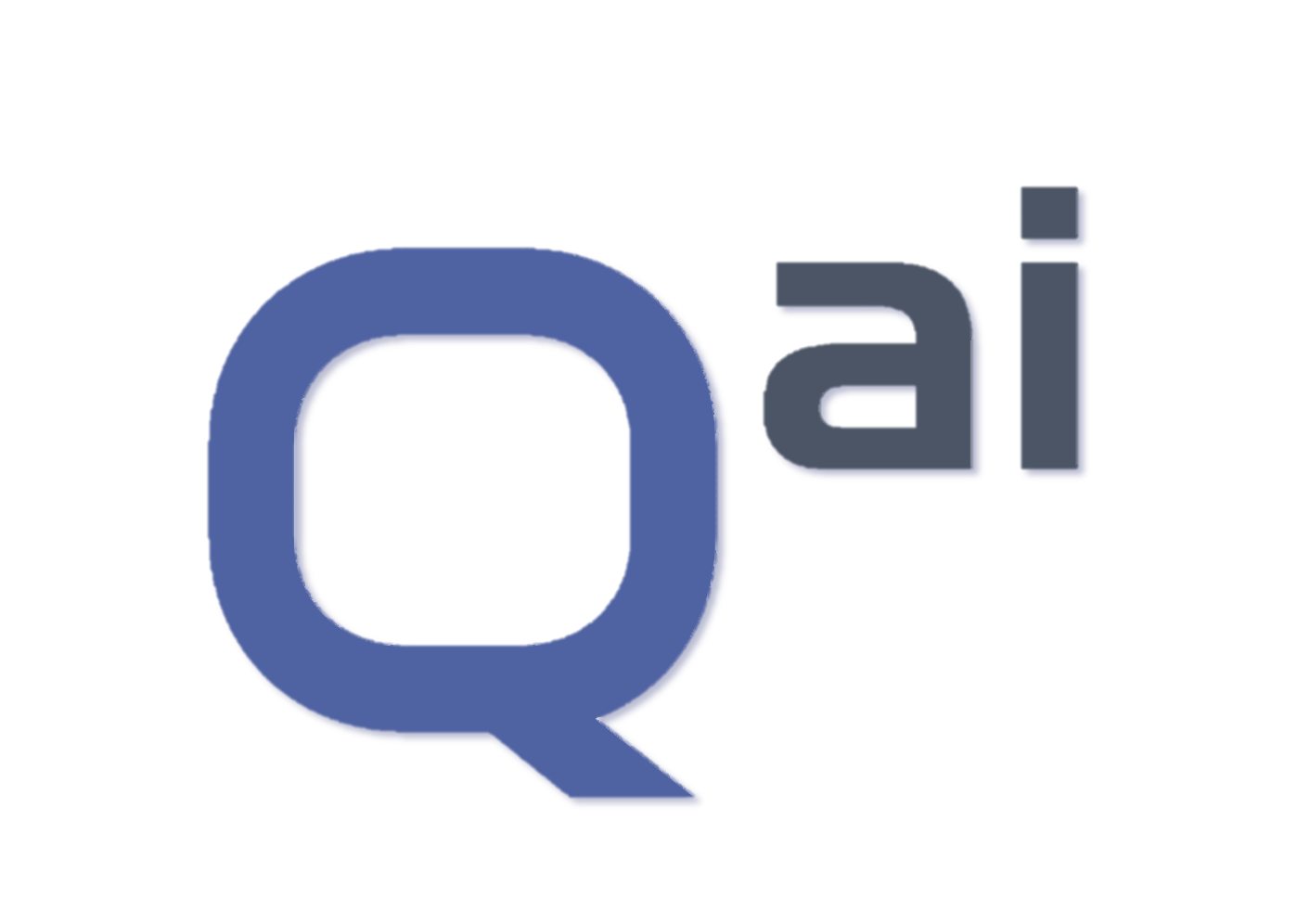 Q.AI Intelligence logo representing the proprietary artificial intelligence algorithms that power all Quasi autonomous robot solutions and allow for extensive data analytics.